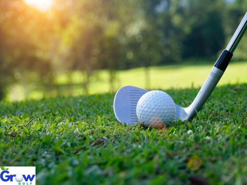 Clubface impact tape showing ball strike location after a driving range shot